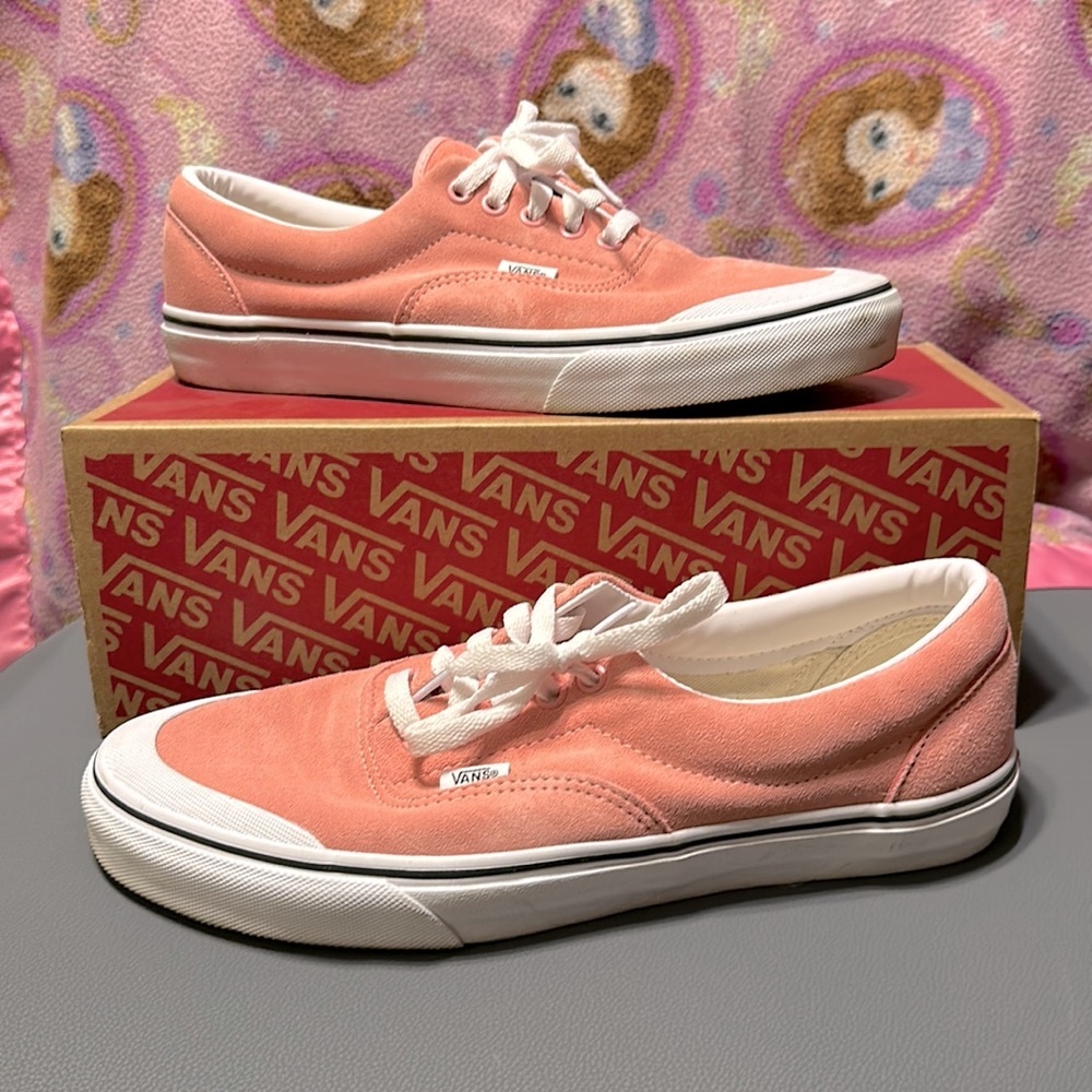 Pink Suede Vans - Men’s 10, women’s 11.5